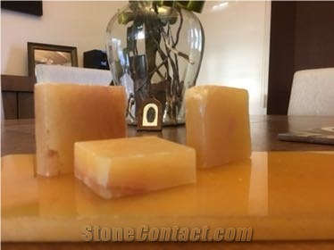 Esperanza Tropical Onyx- Naranja Onyx Quarry