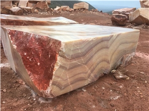 Pineapple Onyx - Onyx Pina, Arco Iris Onyx Quarry