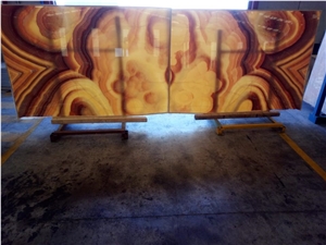 Pineapple Onyx - Onyx Pina, Arco Iris Onyx Quarry