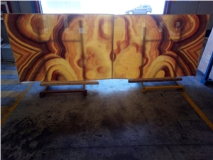 Pineapple Onyx - Onyx Pina, Arco Iris Onyx Quarry