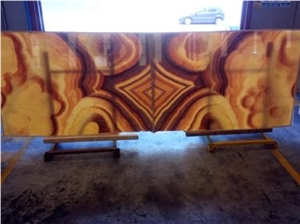 Pineapple Onyx - Onyx Pina, Arco Iris Onyx Quarry