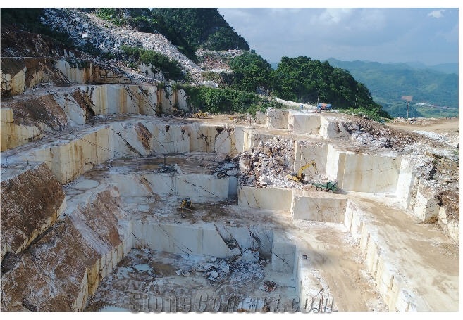 Doc Thang Quarry - Snow White, Queen White Marble