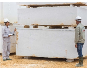 Phan Thanh Quarry - Aramis White Marble & Onyeike White Marble Quarry