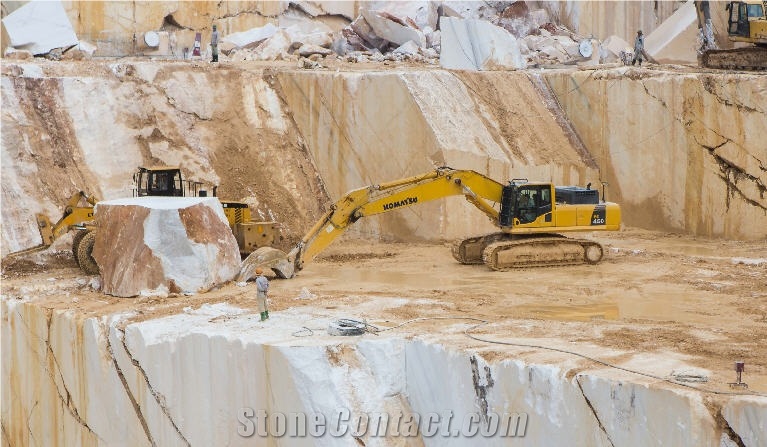 Phan Thanh Quarry - Aramis White Marble & Onyeike White Marble Quarry