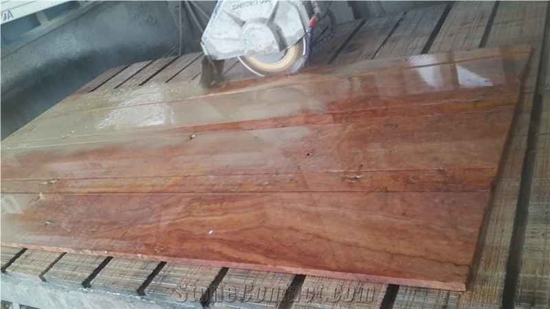 Yozgat Red Travertine Quarry