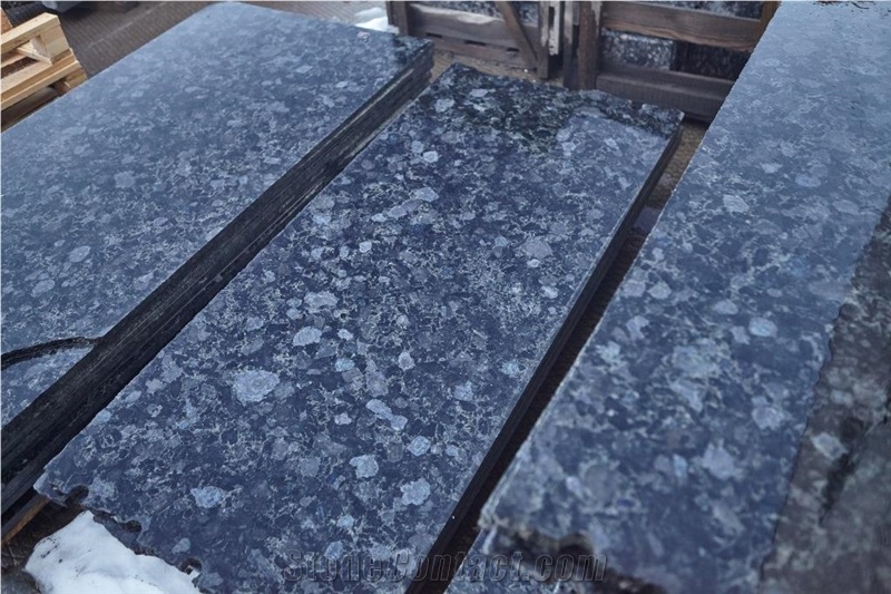 Labradorit Volga Blue MK, Volga Blue Granite Quarry