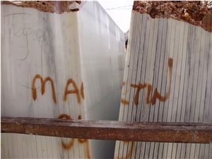 Marmara Panda White Marble Quarry