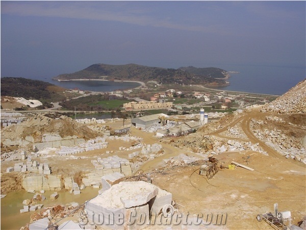Marmara White Marble Quarry