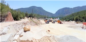 BAYIRKOY QUARTZ (Silica) SAND PIT - Bayirkoy Sandstone