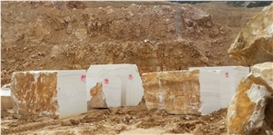 Usak White Marble - Usak White Pearl Marble Quarry
