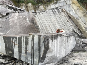 Alps Snow - Beola Ghiandonata Gneiss Pianasca Quarry