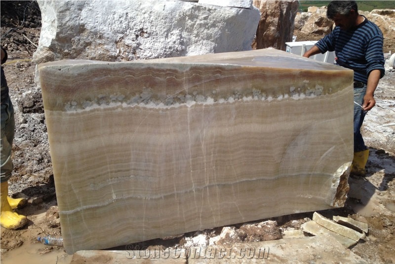 Honey Bubble Onyx, Champagne Onyx Quarry