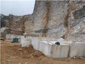 Milky White Marble Quarry