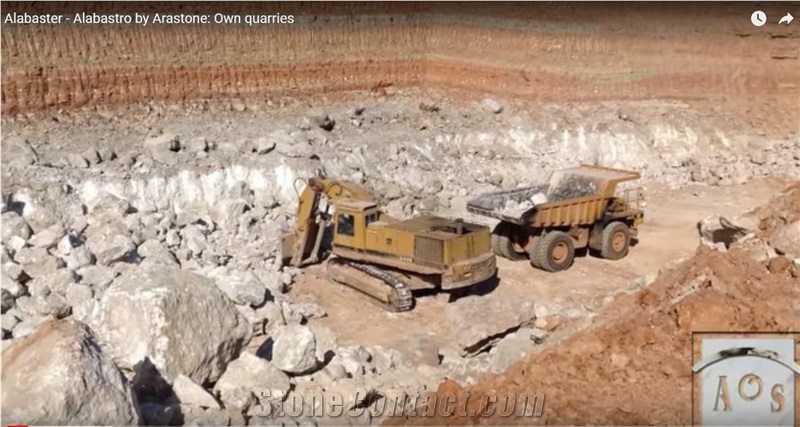 Sotenal Alabaster, Ebro Alabaster Quarry