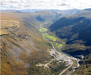 Oppdal Golan- Oppdal Mork Golan Klevanbruddet Quarry