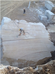 Irish Cream Travertine Quarry