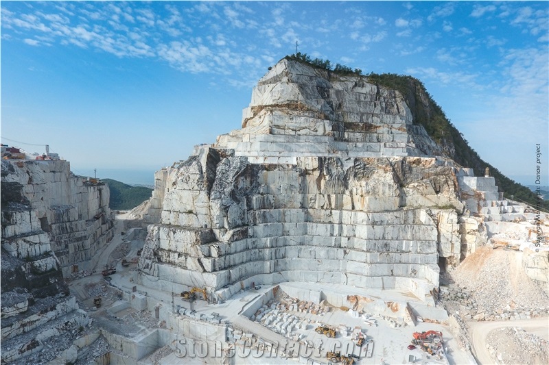 Statuarietto Marble, Statuario Carrara Marble Calocara A-102 Quarry