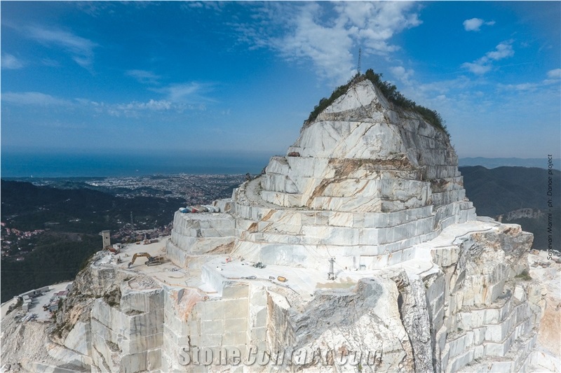 Statuarietto Marble, Statuario Carrara Marble Calocara A-102 Quarry