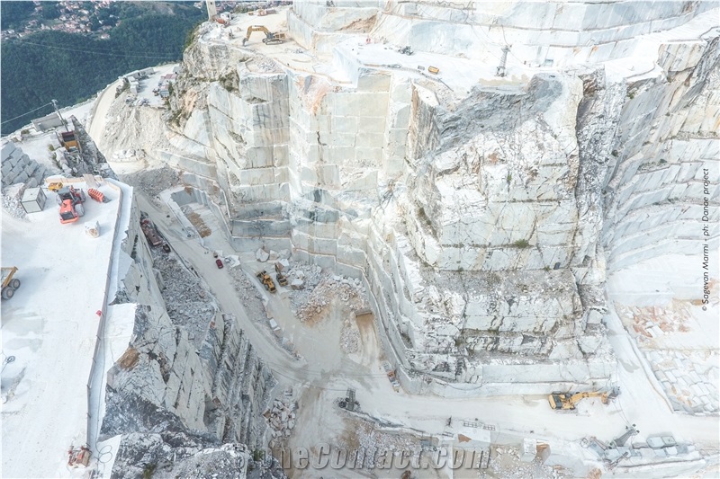 Statuarietto Marble, Statuario Carrara Marble Calocara A-102 Quarry