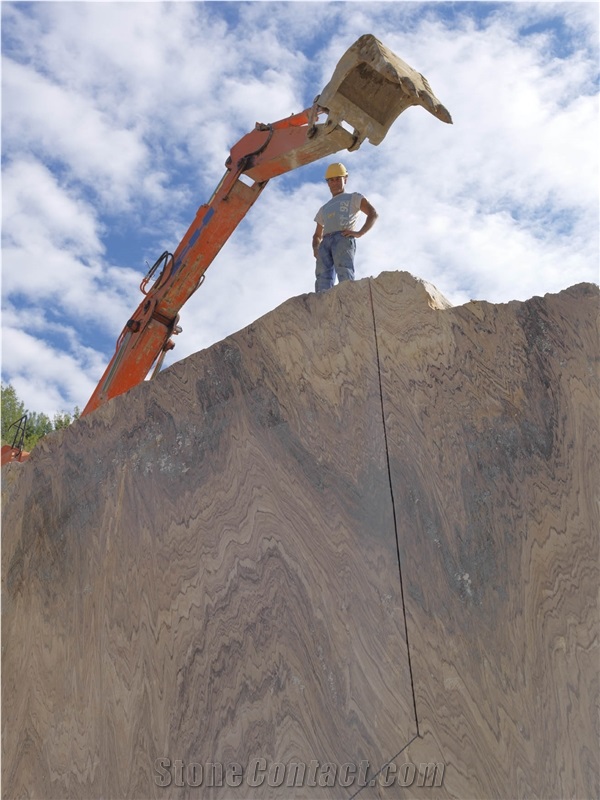 Palissandro Bronzetto Marble Crevoladossola Quarry
