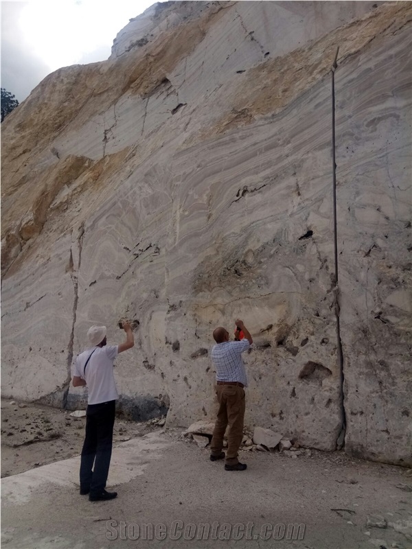 Turkey Eskisehir Region, Eskisehir Rainbow Onyx,Golden Cloud Onyx Quarry