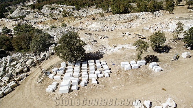 Jasmine White Marble Quarry