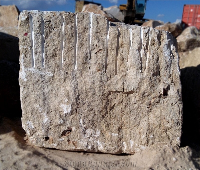 Gazanbar White Travertine Quarry