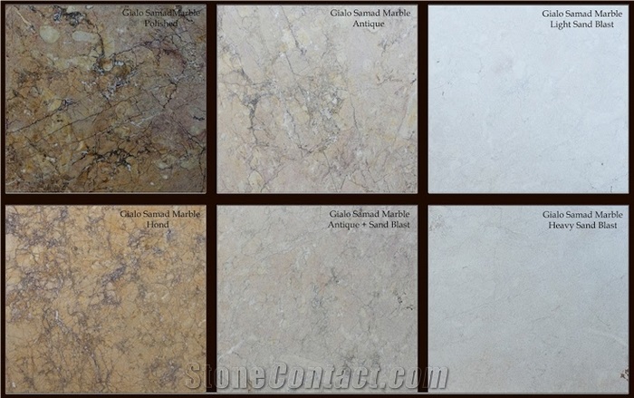 Giallo Samad Marble Quarry