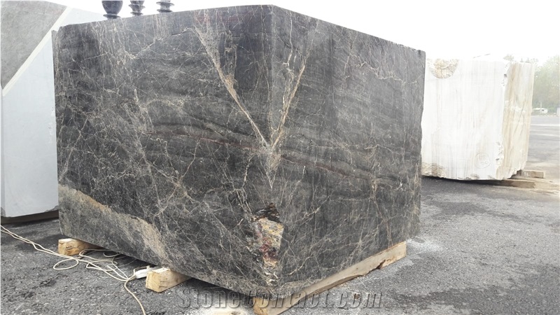 Cadirkaya Black Spider Marble Quarry