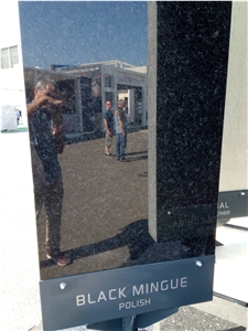 Black Mingue Granite-Angola Black Granite Quarry