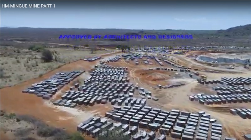 Black Mingue Granite-Angola Black Granite Quarry