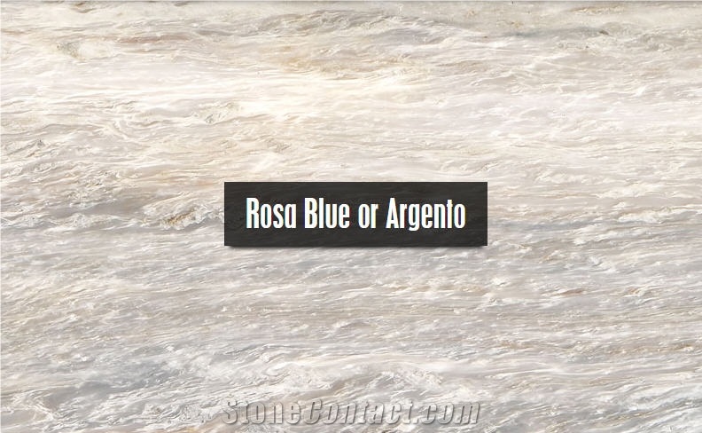 Rosa Blue Marble,Rosa Blue Argento Marble Volos Quarry