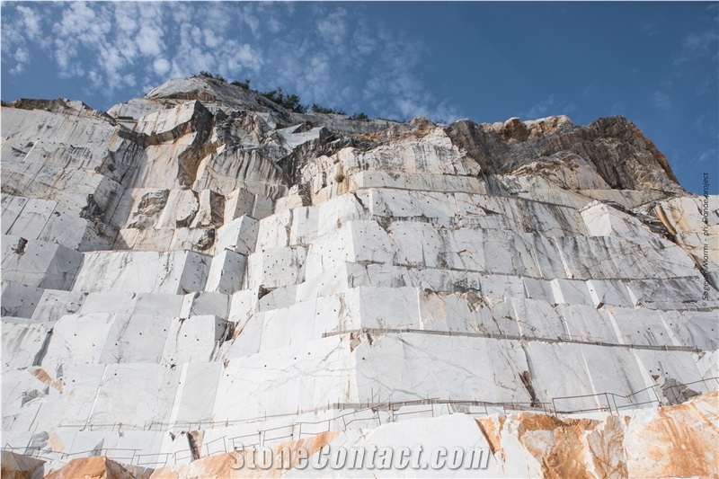 Statuarietto Marble, Statuario Carrara Marble Calocara A-102 Quarry