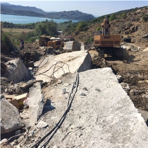 Agrinio Grey Sandstone- Titanium Grey Sandstone Quarry
