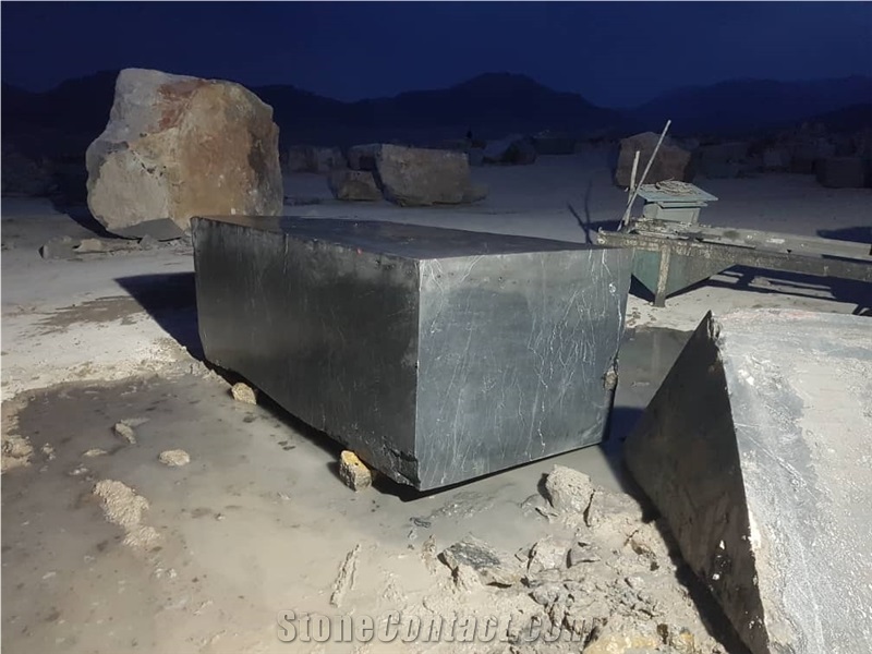 Black Maku Marble Quarry