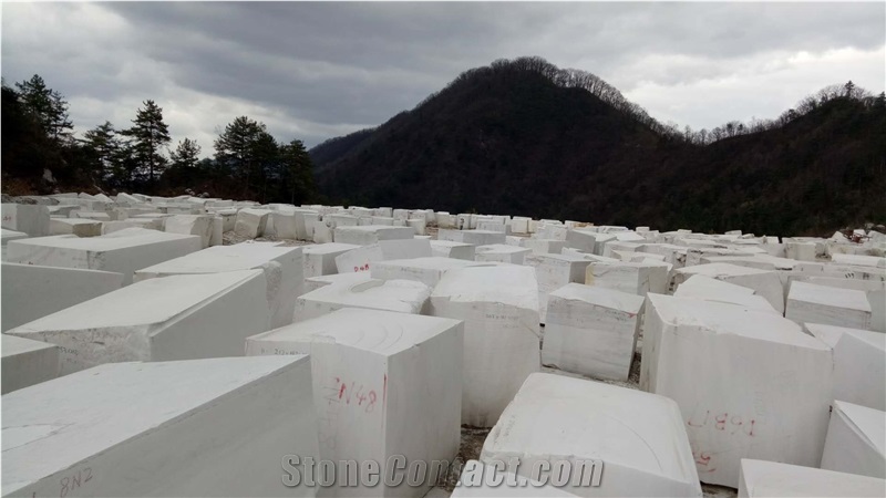Lincoln White Marble - Linken White Marble Quarry