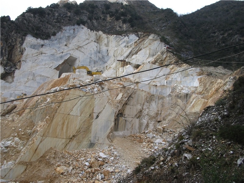 Cava di Sponda-Calacatta Sponda,Calacatta Carrara,Bianco Venatino,Statuario Venato Marble Quarry