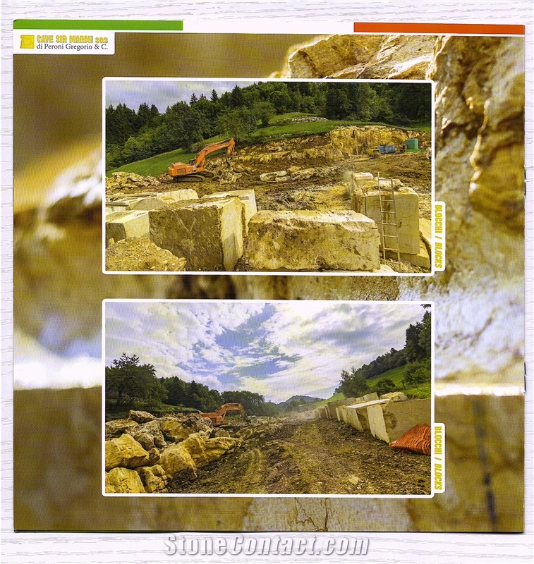 Giallo Reale Marble - Giallo Reale Rosato Marble Quarry
