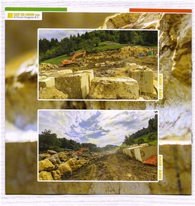 Giallo Reale Marble - Giallo Reale Rosato Marble Quarry