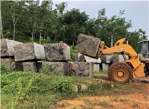 Fantasy/Quicksand Brown Granite/Chocolate Brown Granite Quarry
