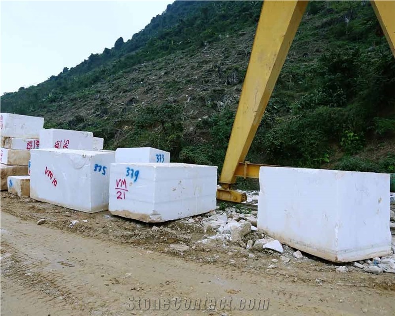 Crystal White Marble,Yen Bai White Marble Quarry