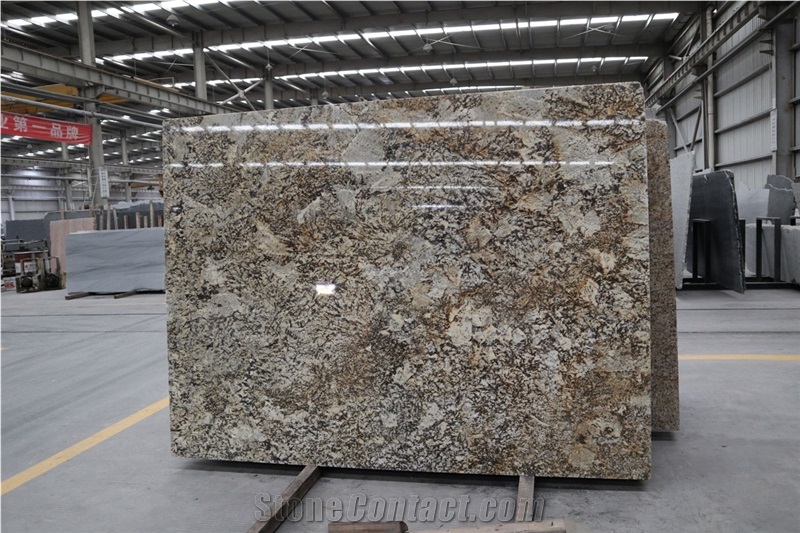 Phantom Golden Flower Granite Quarry