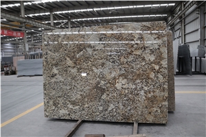 Phantom Golden Flower Granite Quarry