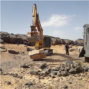 Marble Sidi Ali Tafraoute Fossil Black Marble Quarry