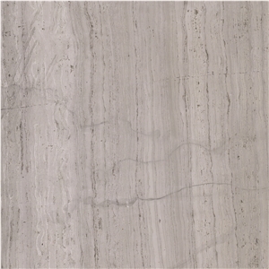 Ancient White Wood Grain Marble Quarry