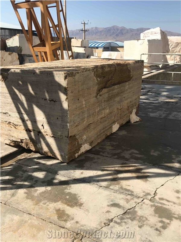Abbas Abad Travertine Quarry