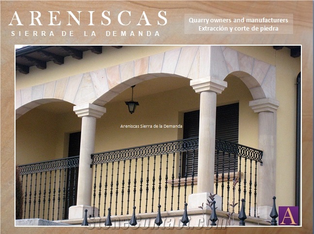 Cantera Arenisca Dorada Sierra - Buff Beige Sandstone Quarry