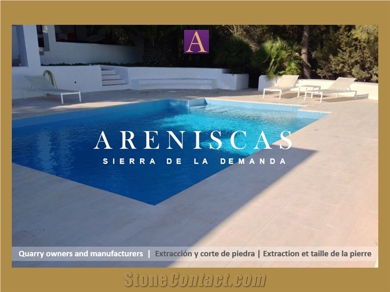 Cantera Arenisca Dorada Sierra - Buff Beige Sandstone Quarry
