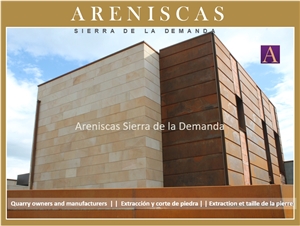 Cantera Arenisca Dorada Sierra - Buff Beige Sandstone Quarry