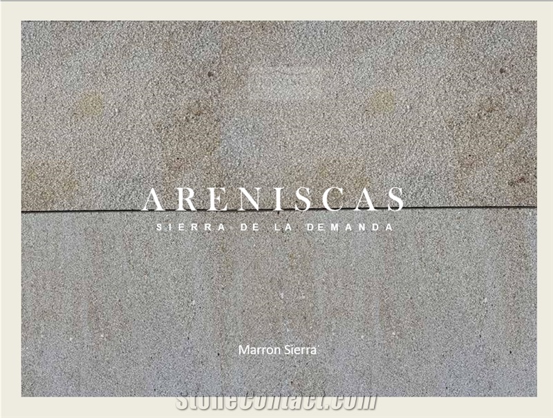 Cantera Arenisca Marron Sierra - Brown Sandstone Quarry